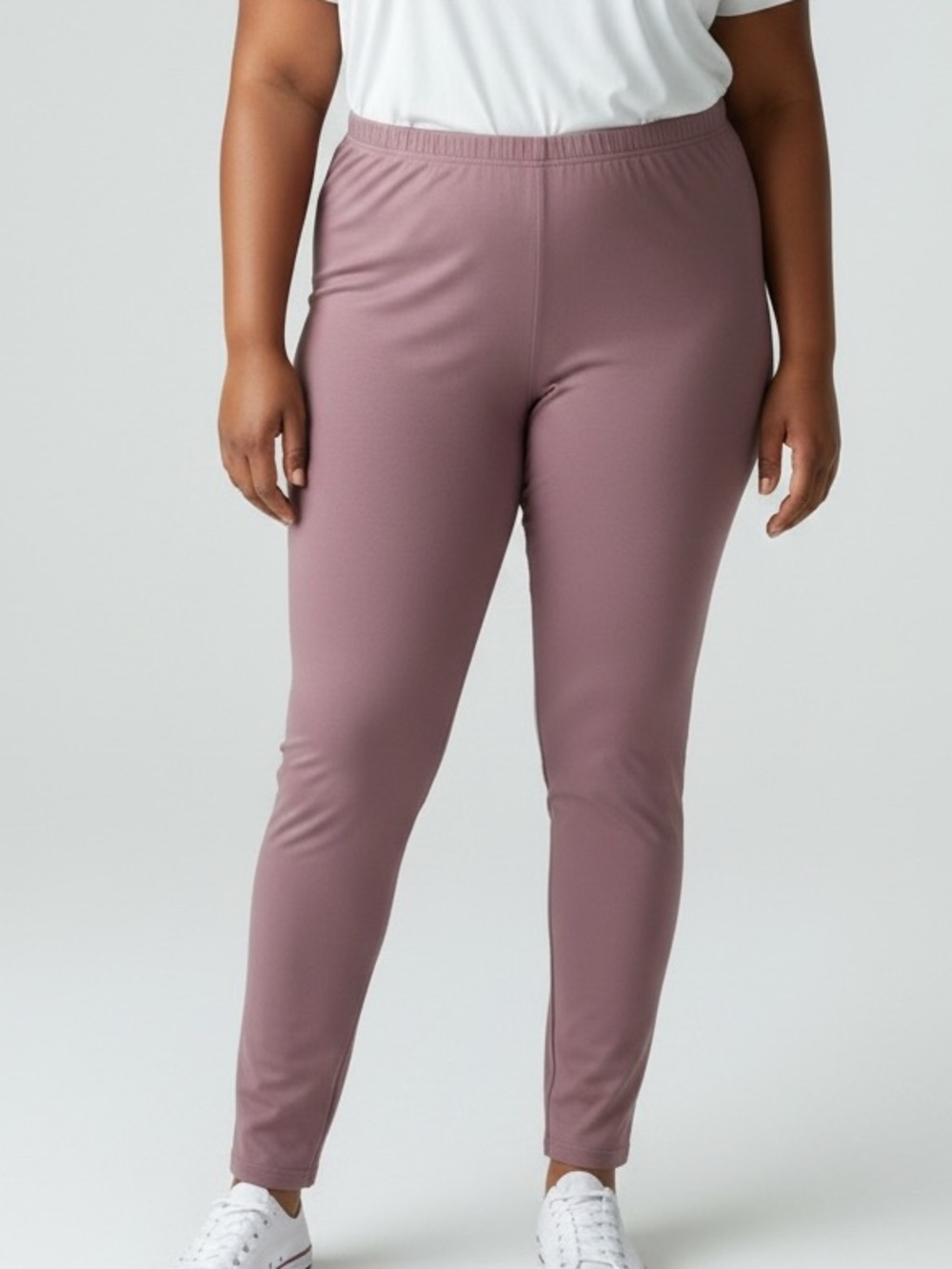 Leggings Depot Size 1X  Leggings in Mauve